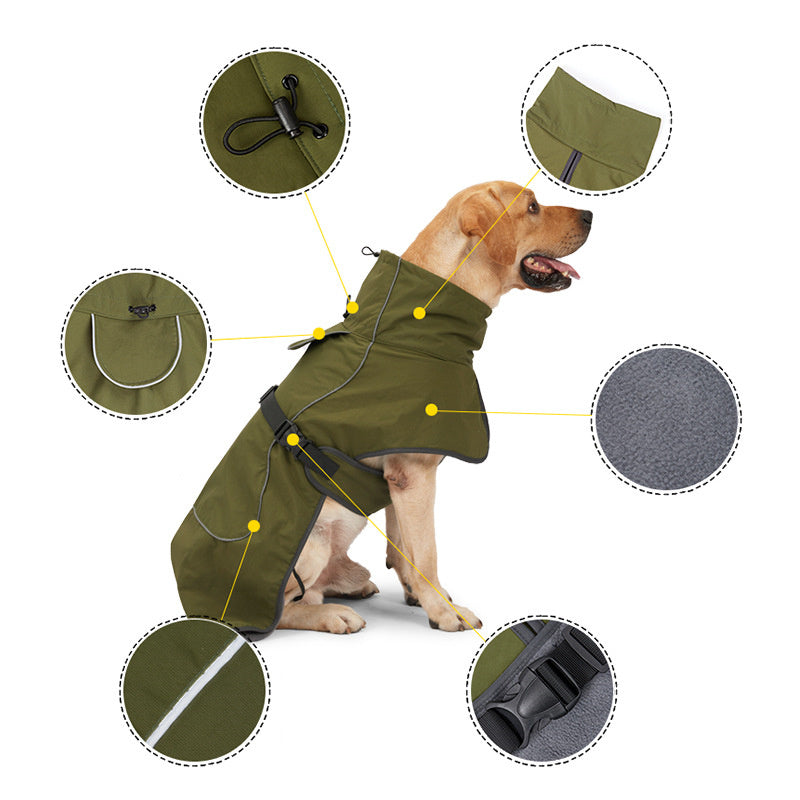 Värmande hundkläder
